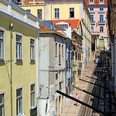 דירה Bl Bairro Alto Famous Bica Funicular Street View